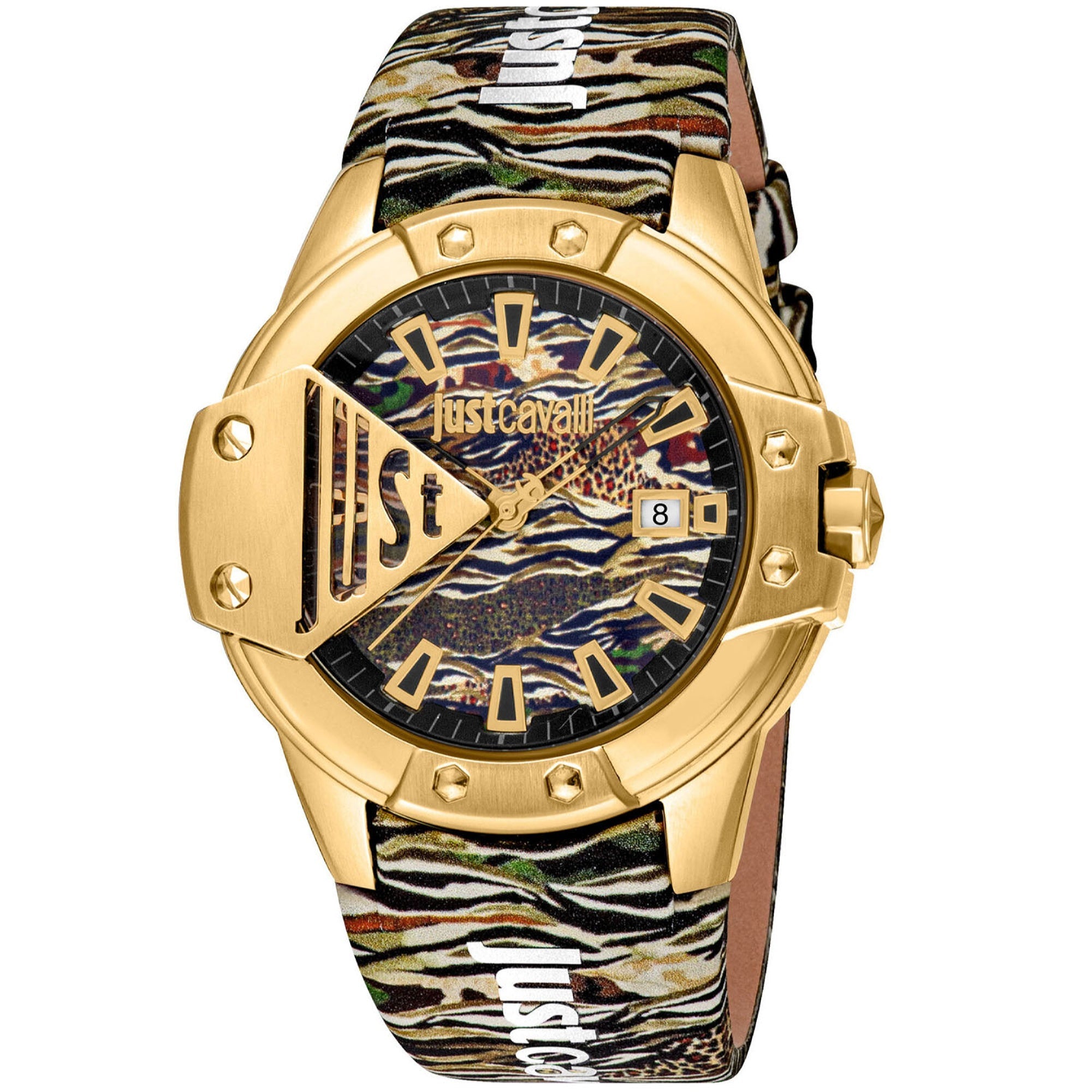 Just Cavalli  Quartz Scudo Black Dial Women's Watch JC1G260L0035