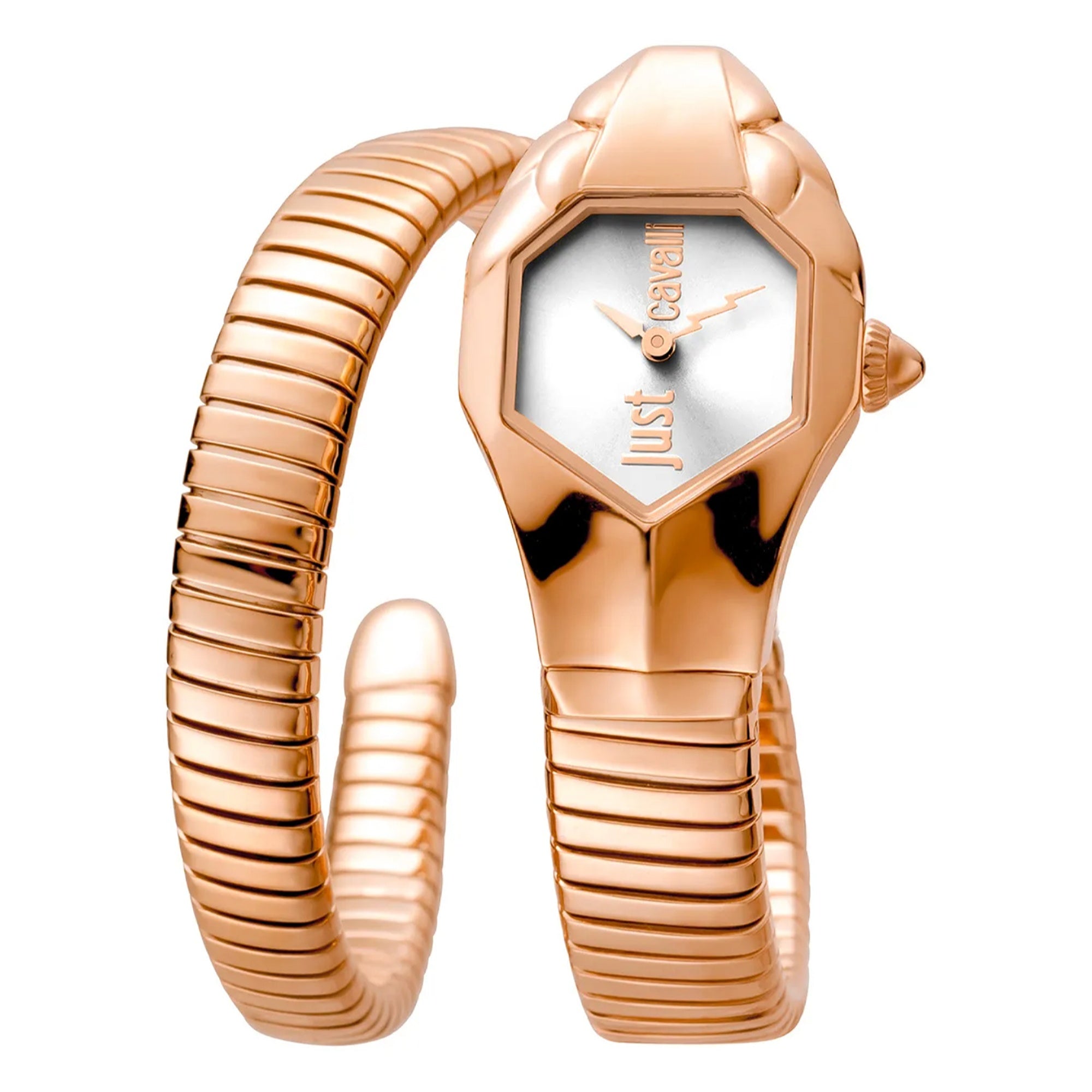 Just Cavalli  Quartz Snake Silver Dial Women's Watch JC1L001M0065
