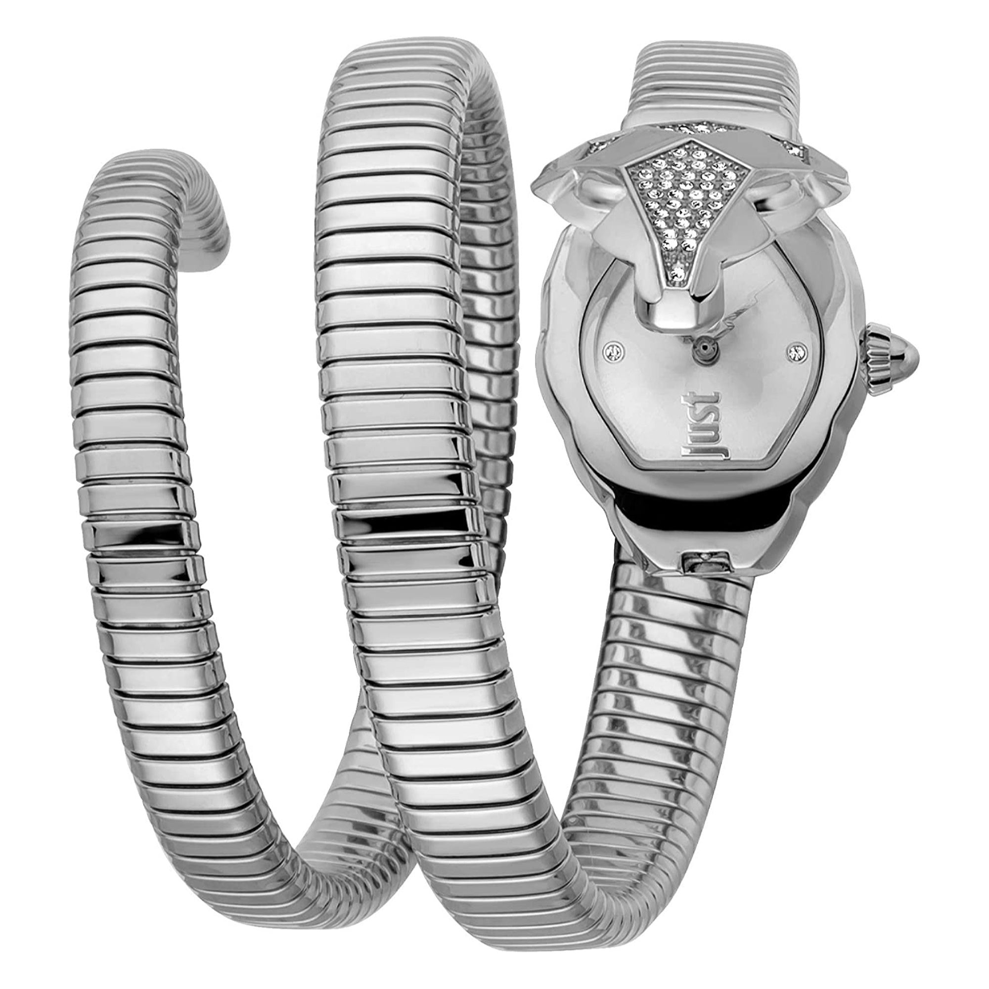 Just Cavalli  Quartz Glam Chic Snake Silver Dial Women's Watch JC1L073M0015