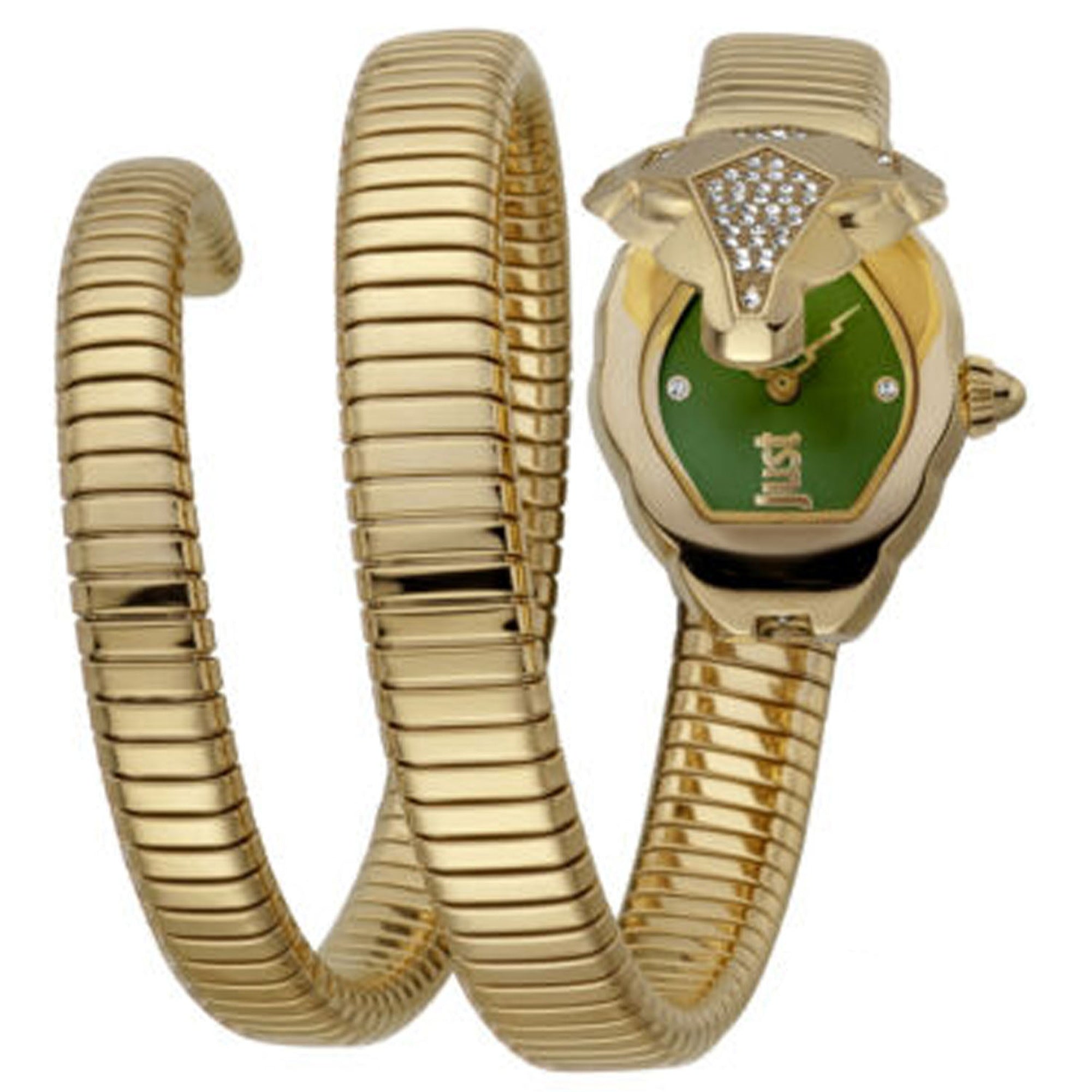 Just Cavalli  Quartz Snake Green Dial Women's Watch JC1L073M0065
