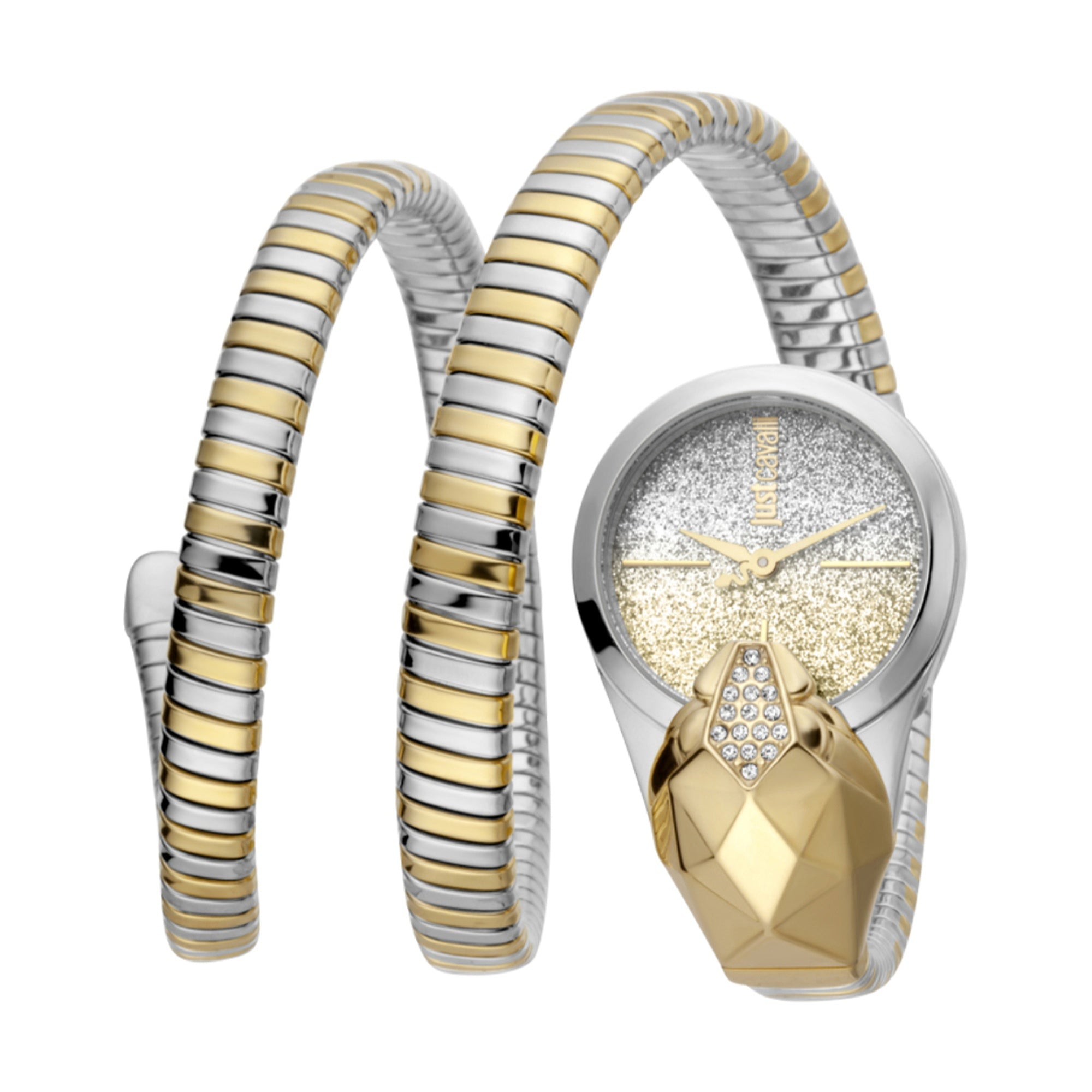 Just Cavalli  Quartz Glam Snake Multicolor Dial Women's Watch JC1L114M0065