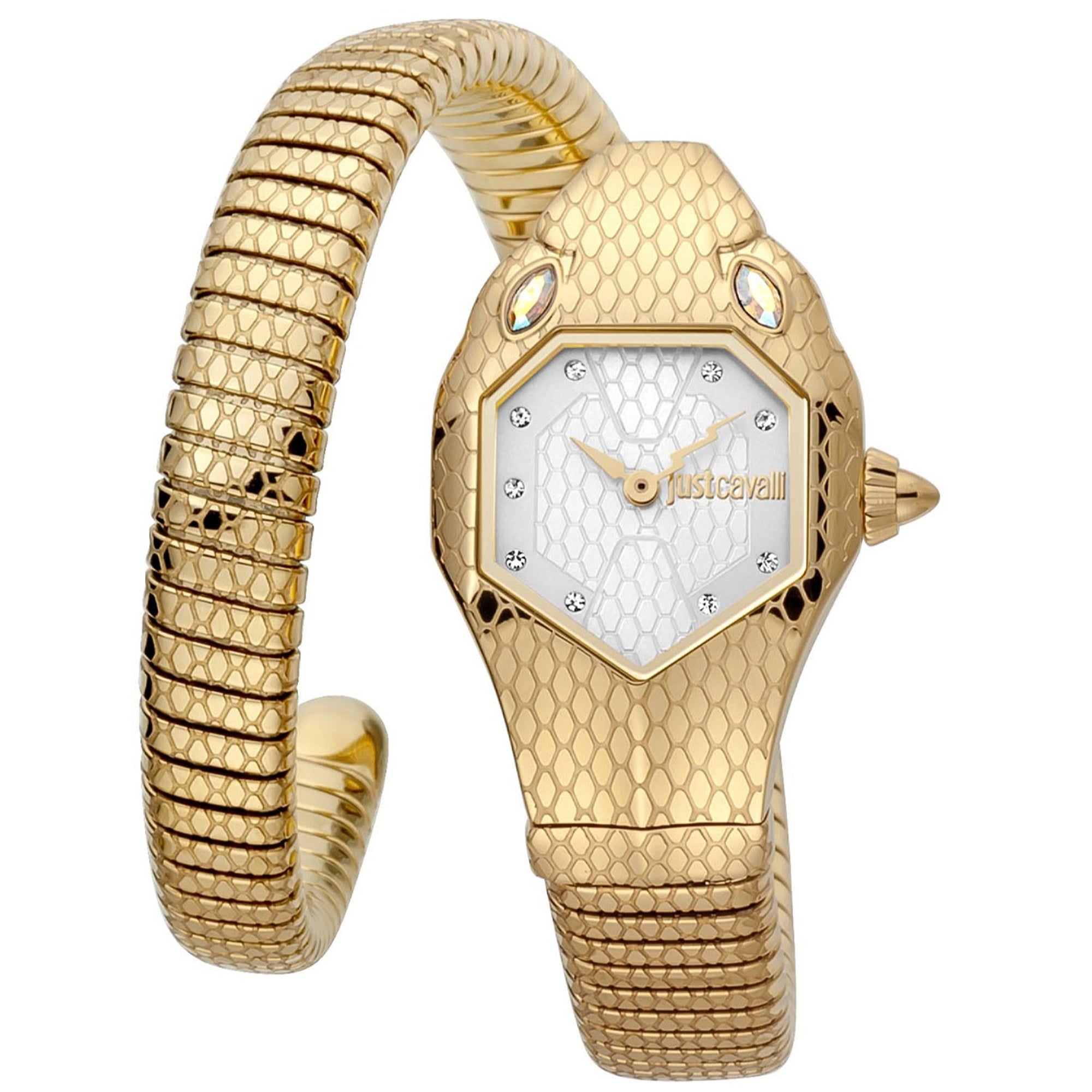 Just Cavalli  Quartz Snake Grey Dial Women's Watch JC1L177M0035