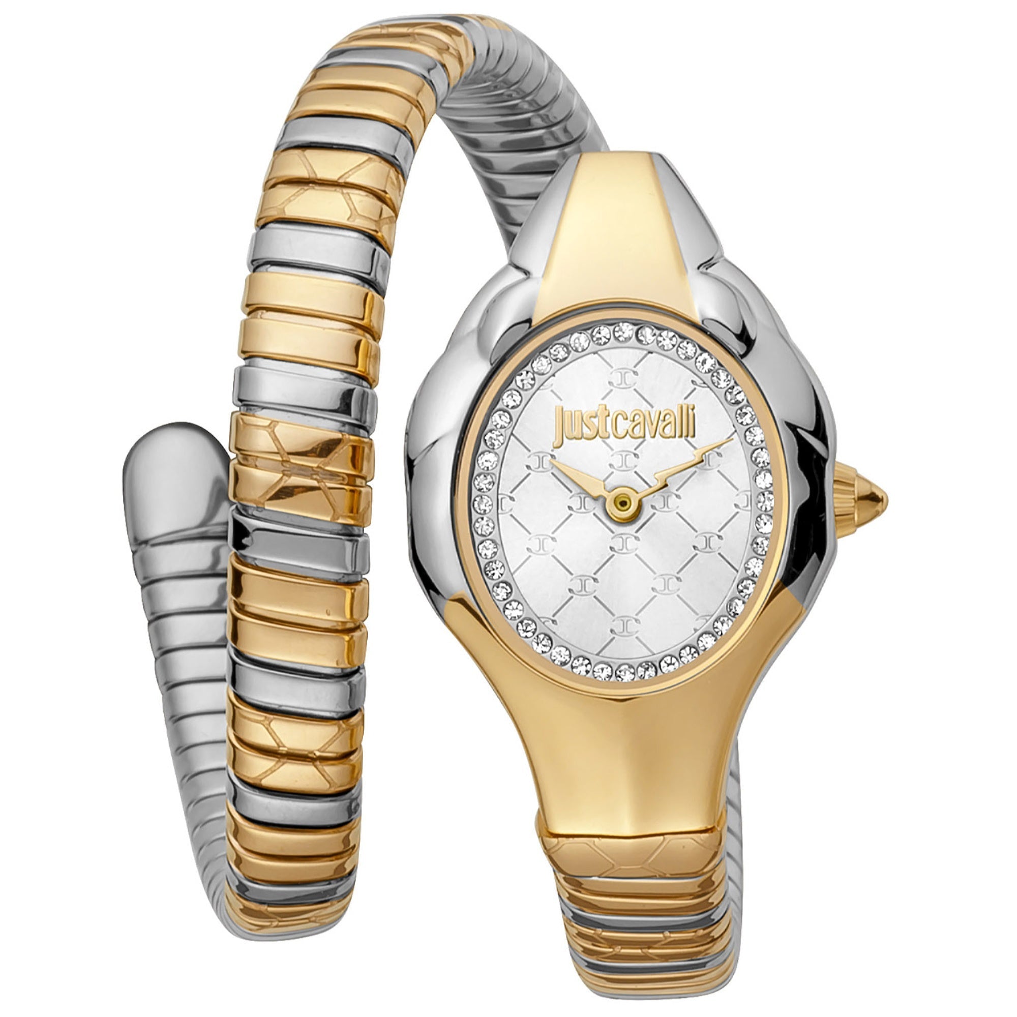 Just Cavalli  Quartz Serpente Corto Silver Dial Women's Watch JC1L186M0055