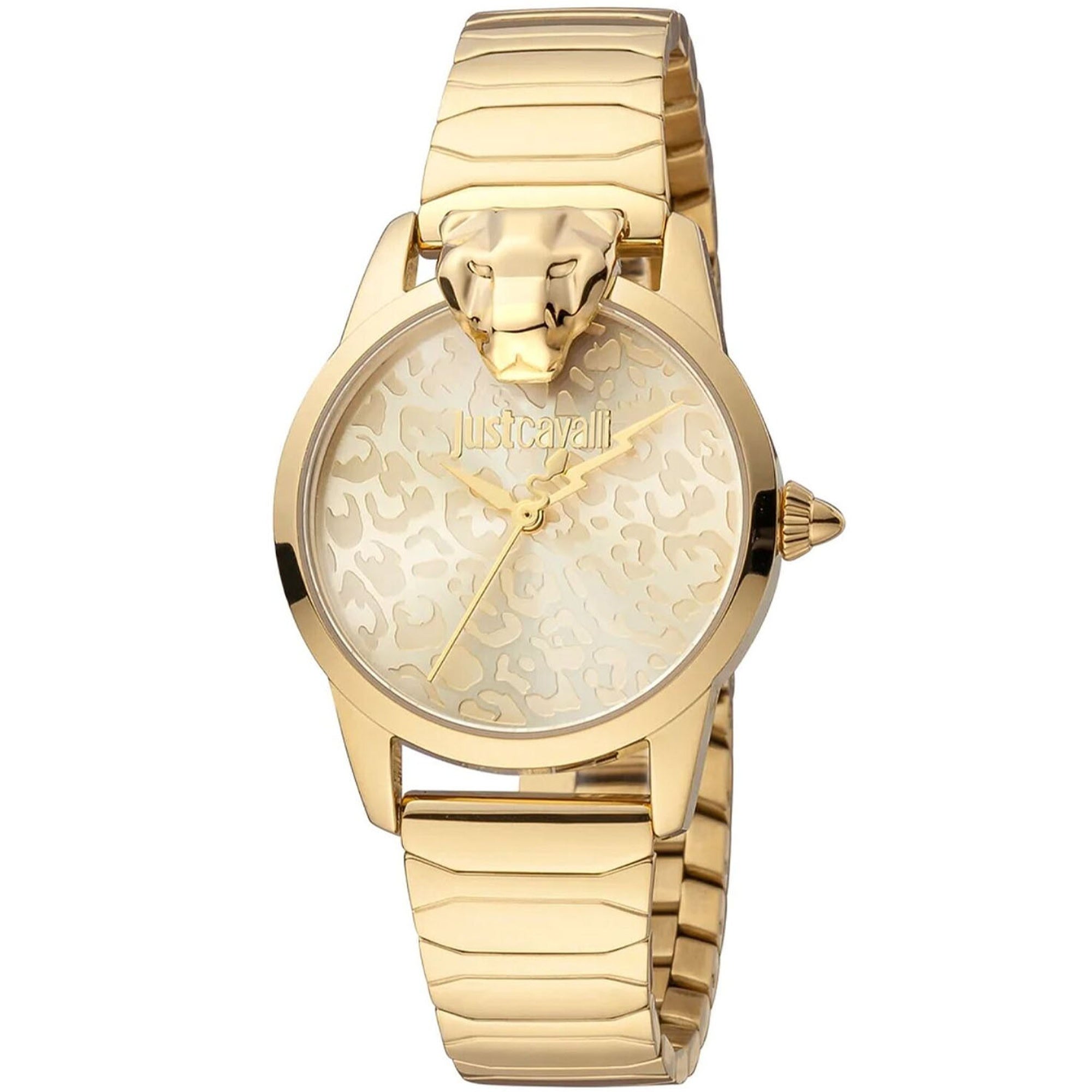 Just Cavalli  Quartz Classic Gold Dial Women's Watch JC1L220M0235
