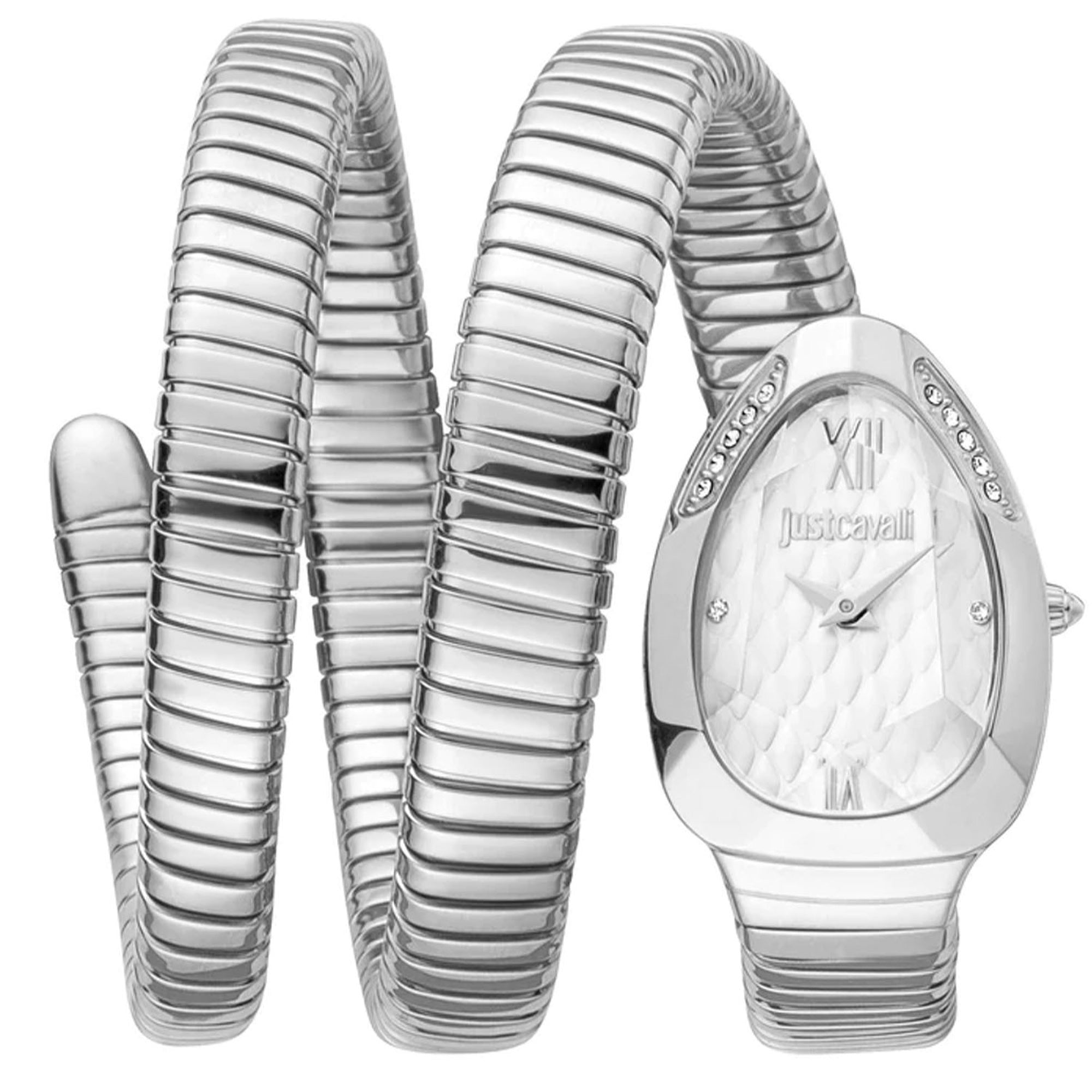 Just Cavalli  Quartz Snake Grey Dial Women's Watch JC1L224M0015