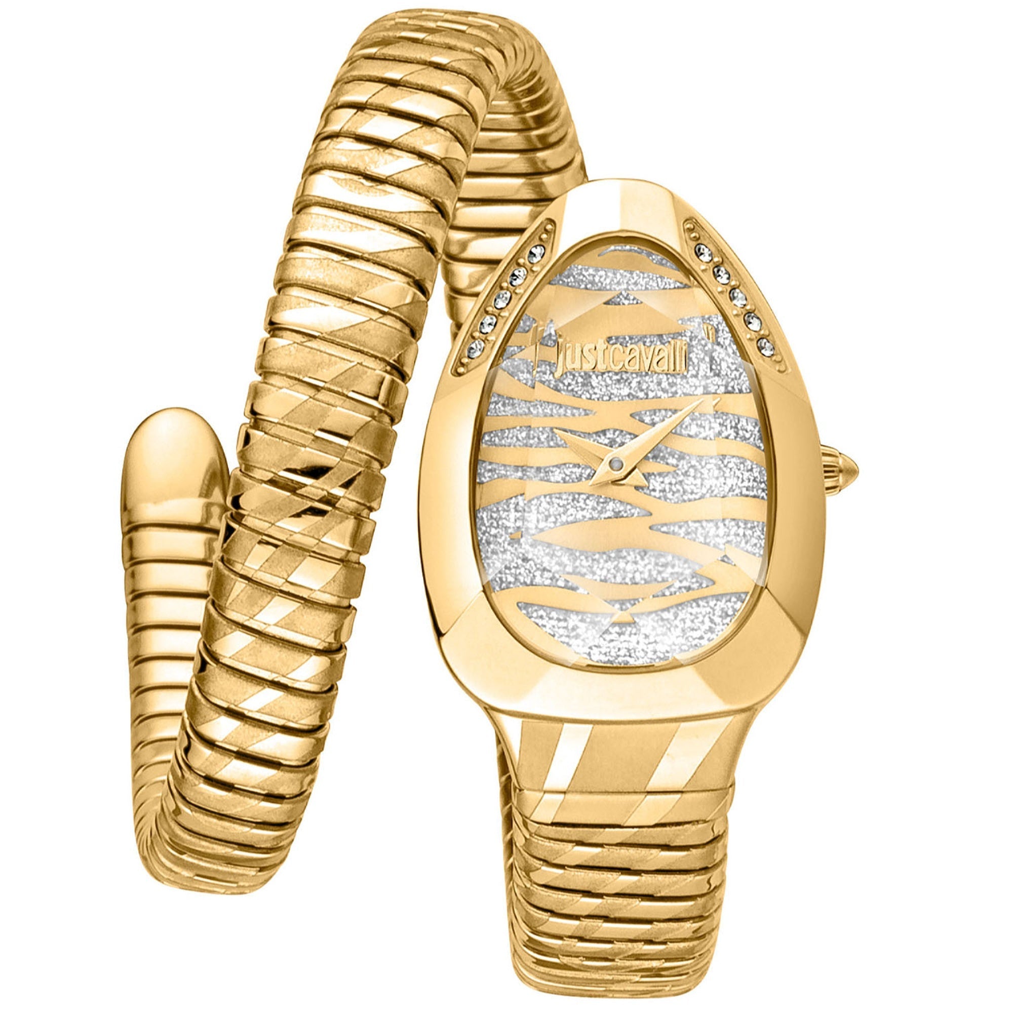 Just Cavalli  Quartz Snake Green Dial Women's Watch JC1L225M0035