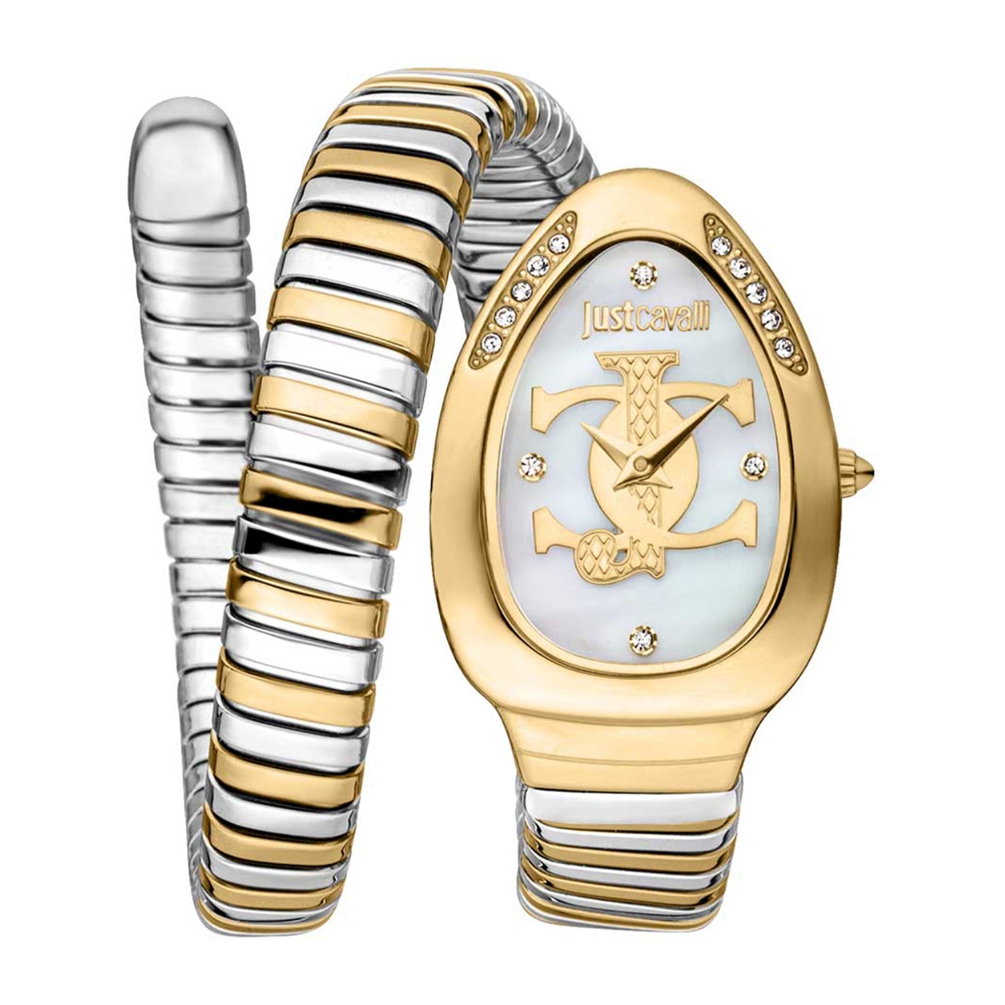 Just Cavalli  Quartz Serpente Mother of pearl Dial Women's Watch JC1L227M0065