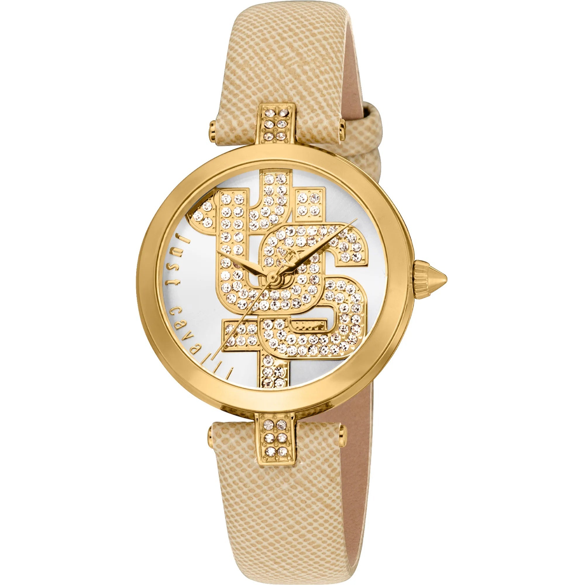 Just Cavalli  Quartz Maiuscola Silver Dial Women's Watch JC1L241L0025
