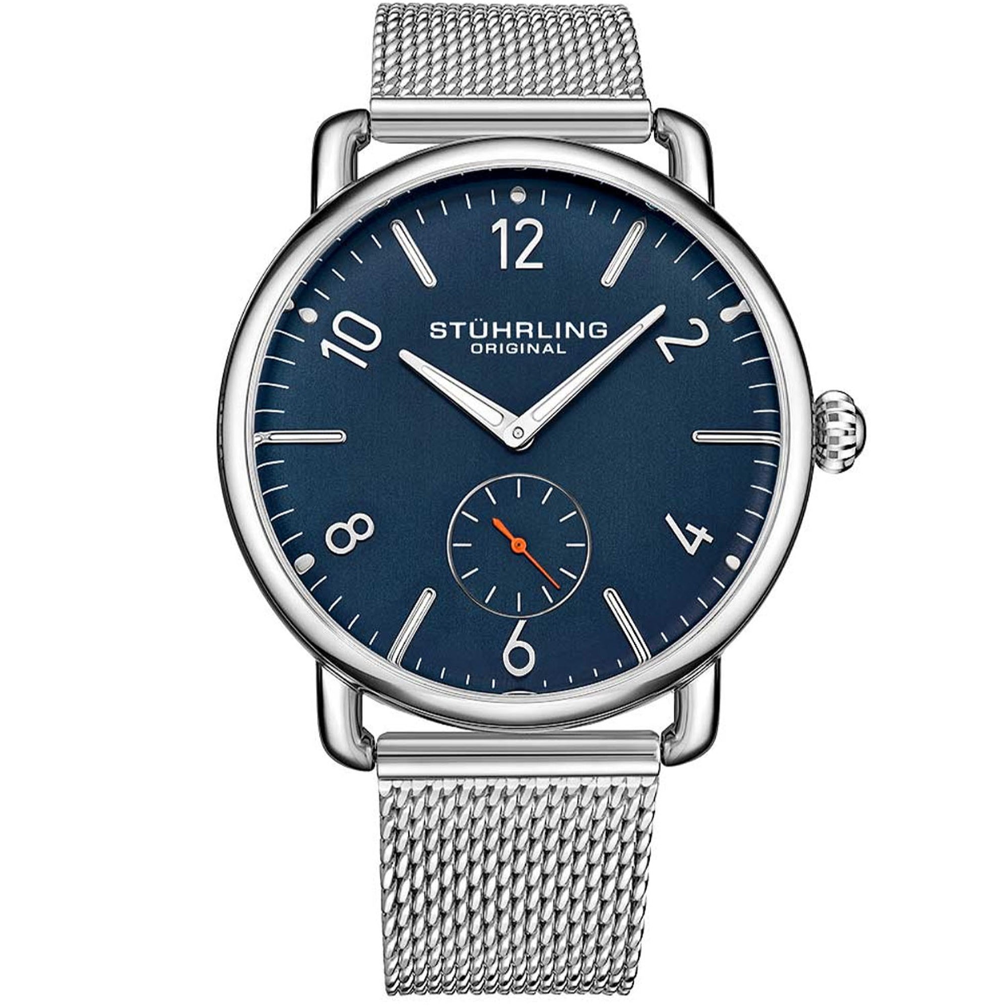 Stuhrling  Automatic Classic Blue Dial Men's Watch M12649