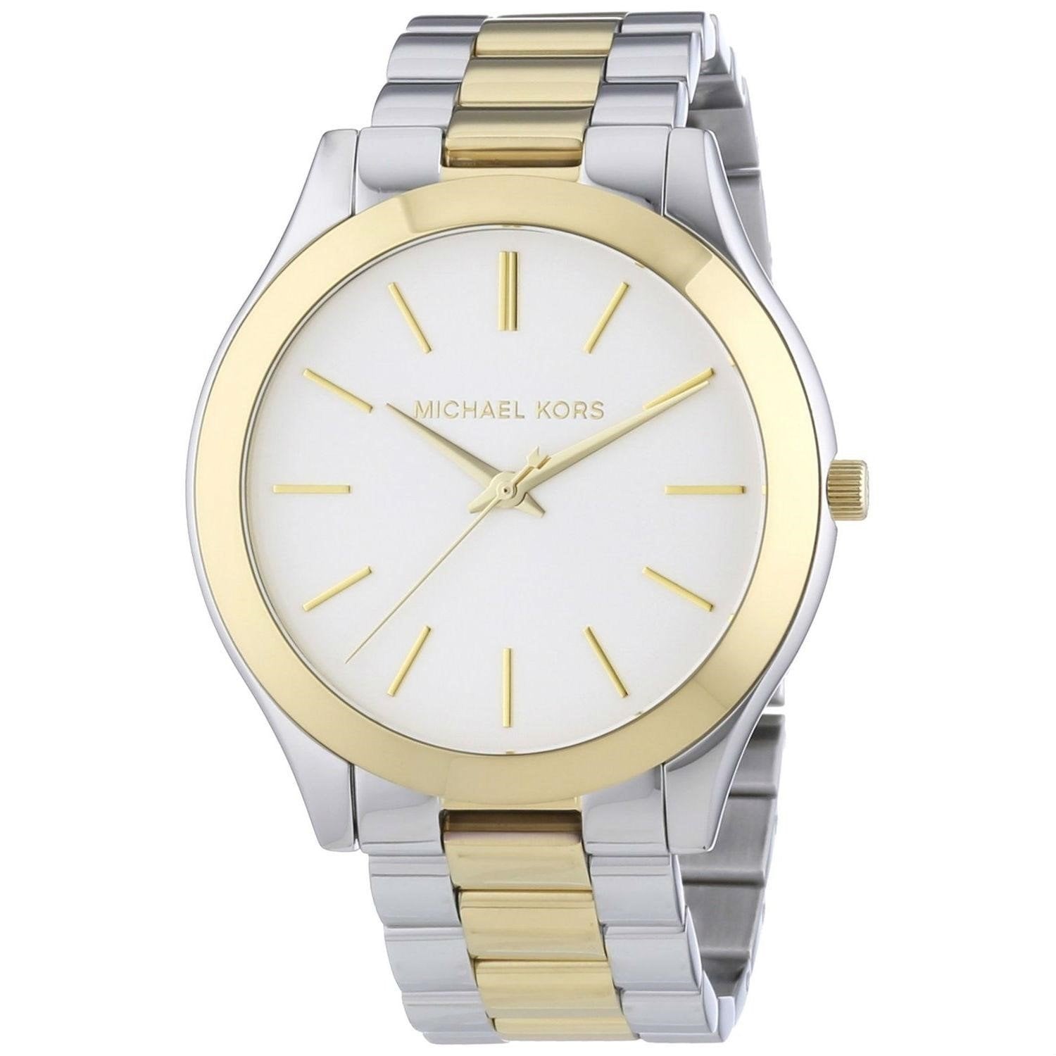 Michael Kors Slim Runway Quartz Silver Dial Women's Watch MK3198