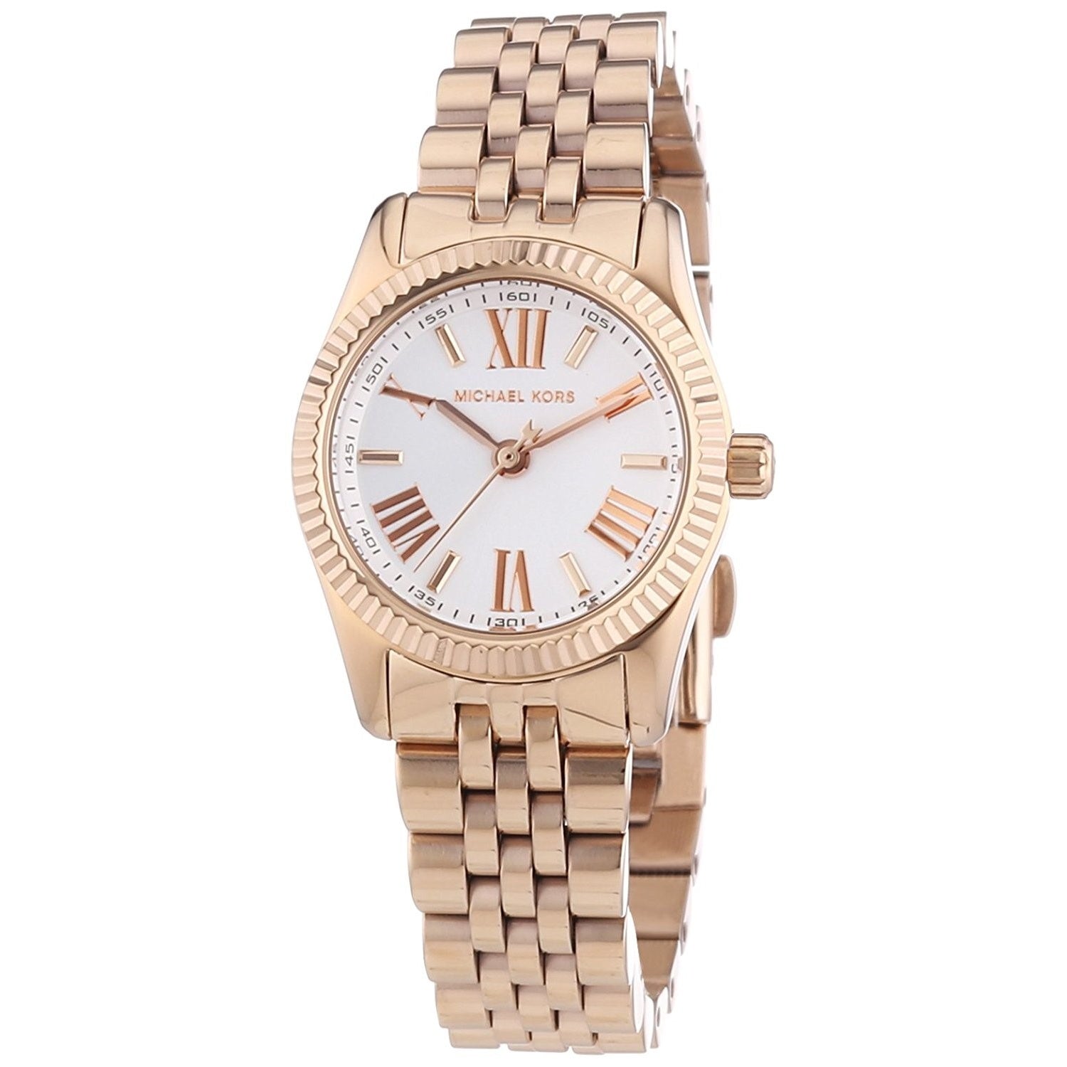 Michael Kors Petite Lexington Quartz White Dial Women's Watch MK3230
