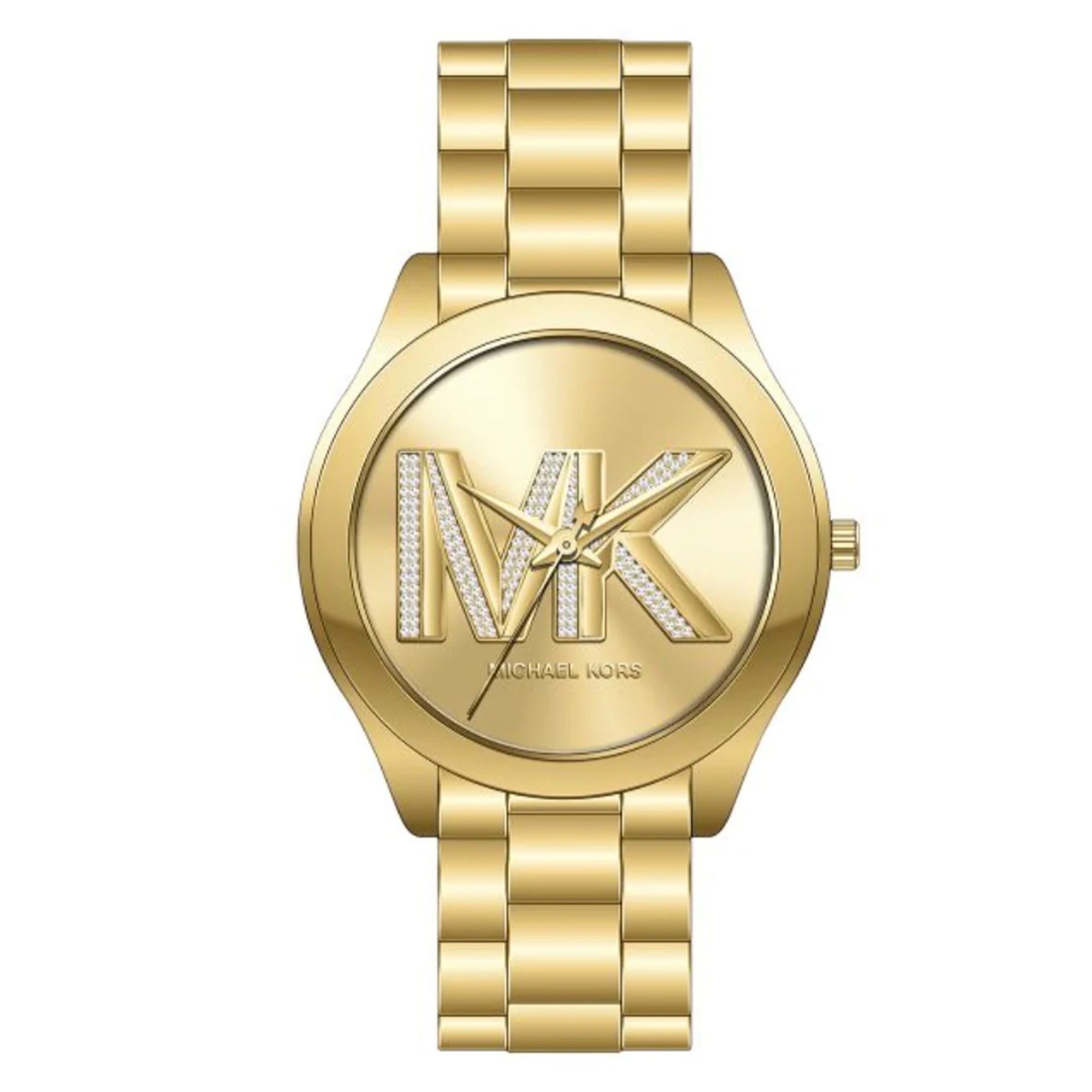 Michael Kors  Quartz Slim Runway Gold Dial Women's Watch MK4732