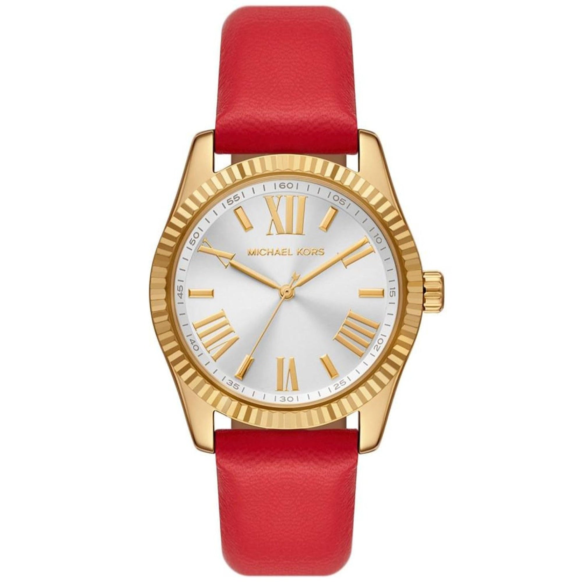 Michael Kors  Quartz Lexington Silver Dial Women's Watch MK4747