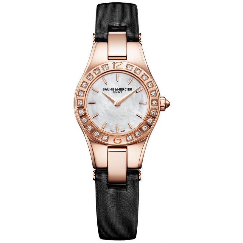 Baume & Mercier Linea Quartz Mother of Pearl Dial Women's Watch MOA10091