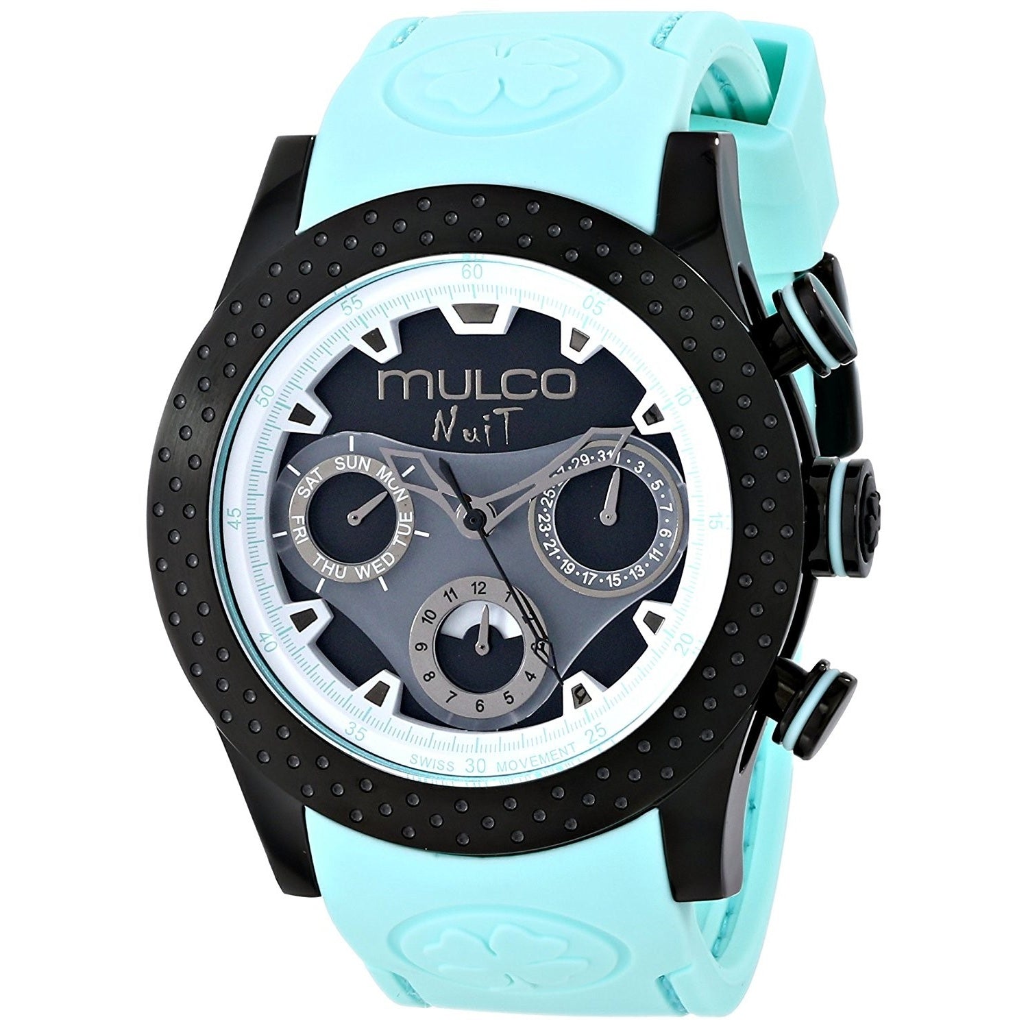 Mulco Nuit Mia Quartz Chronograph Black Dial Unisex Watch MW51962443