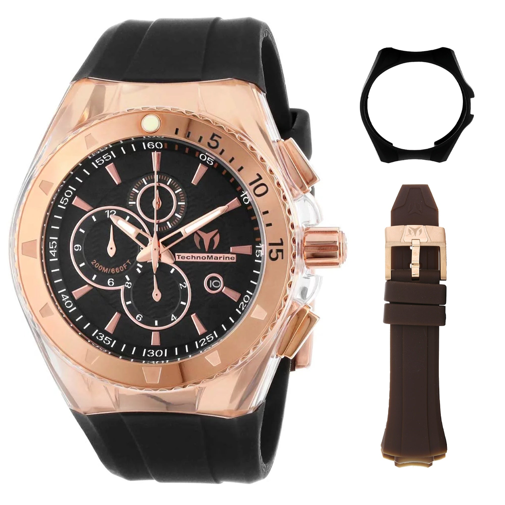 Technomarine  Quartz Cruise Original Black Dial Men's Watch TM-110051
