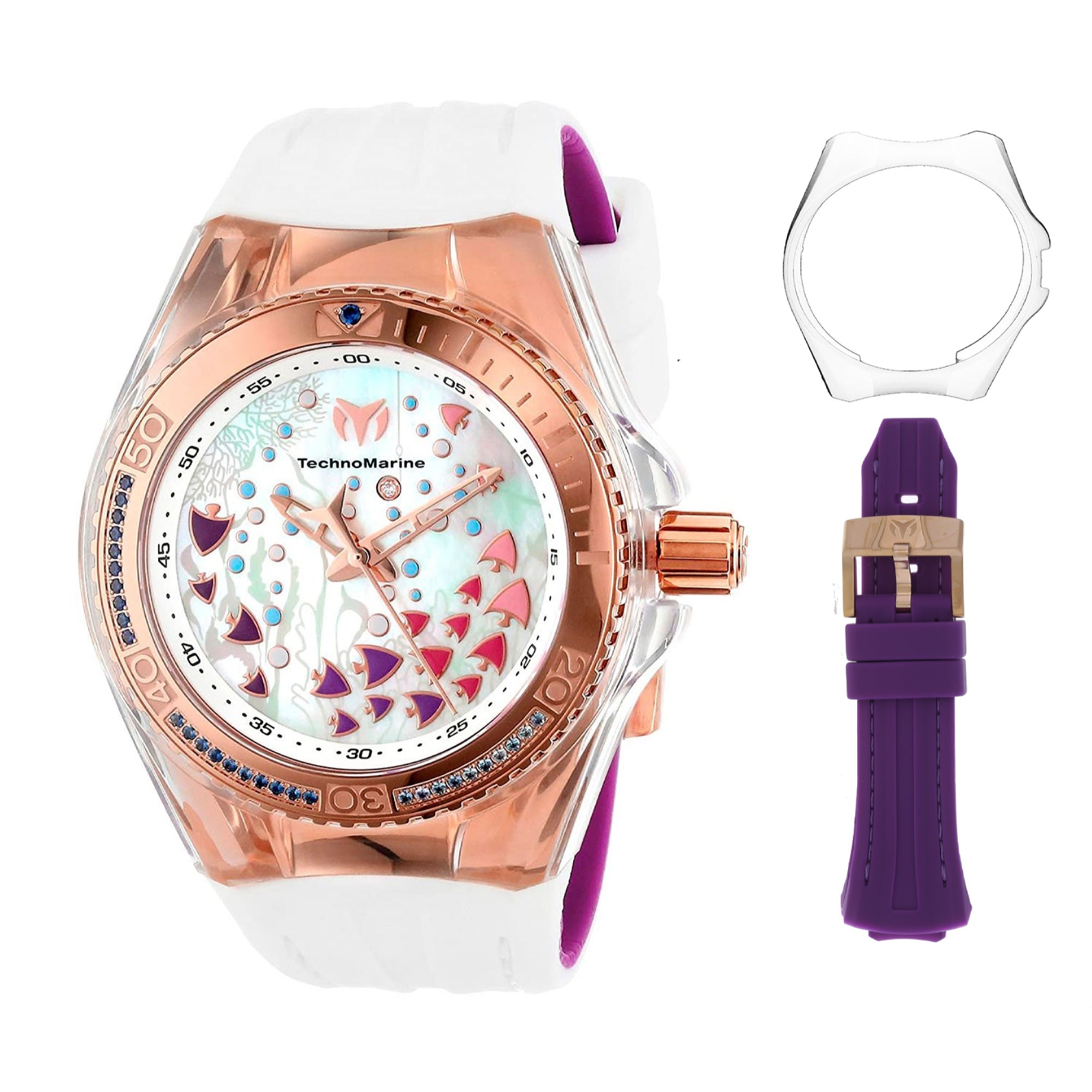 Technomarine  Quartz Cruise Mother of Pearl Dial Women's Watch TM-113009
