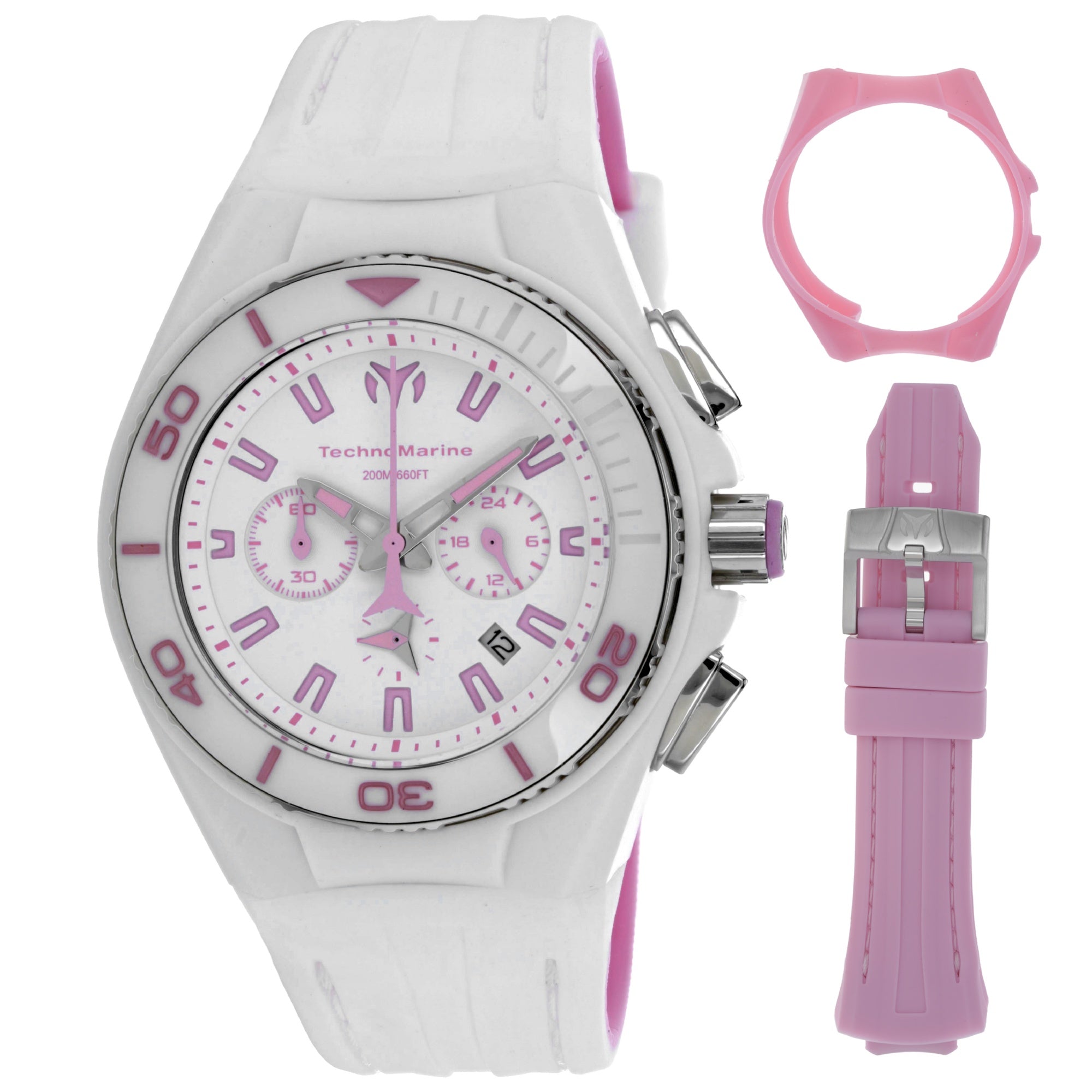Technomarine  Quartz Cruise Vission II White Dial Women's Watch TM-113012