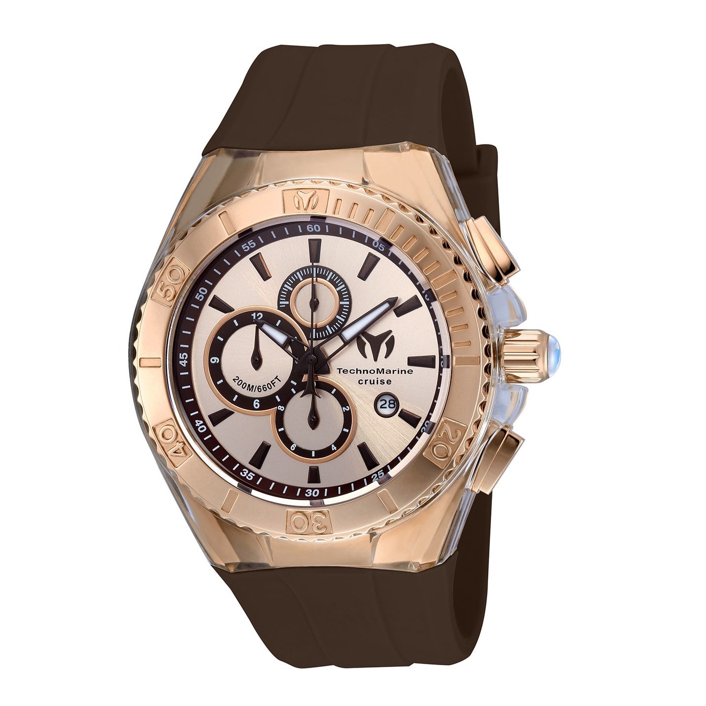 TechnoMarine  Quartz Rose-Tone Dial Men's Watch TM-115217