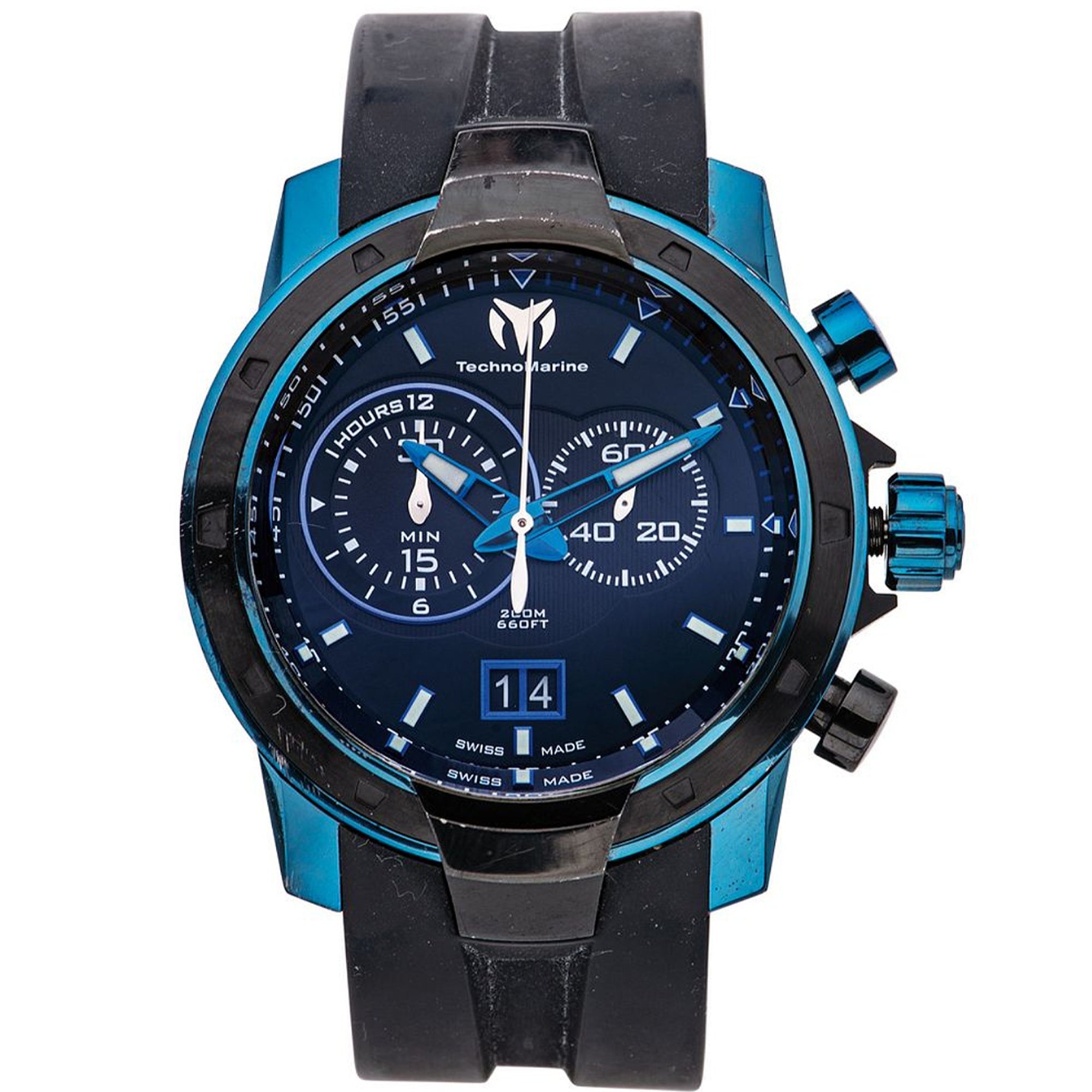Technomarine  Quartz UF6 Black Dial Men's Watch TM-611004
