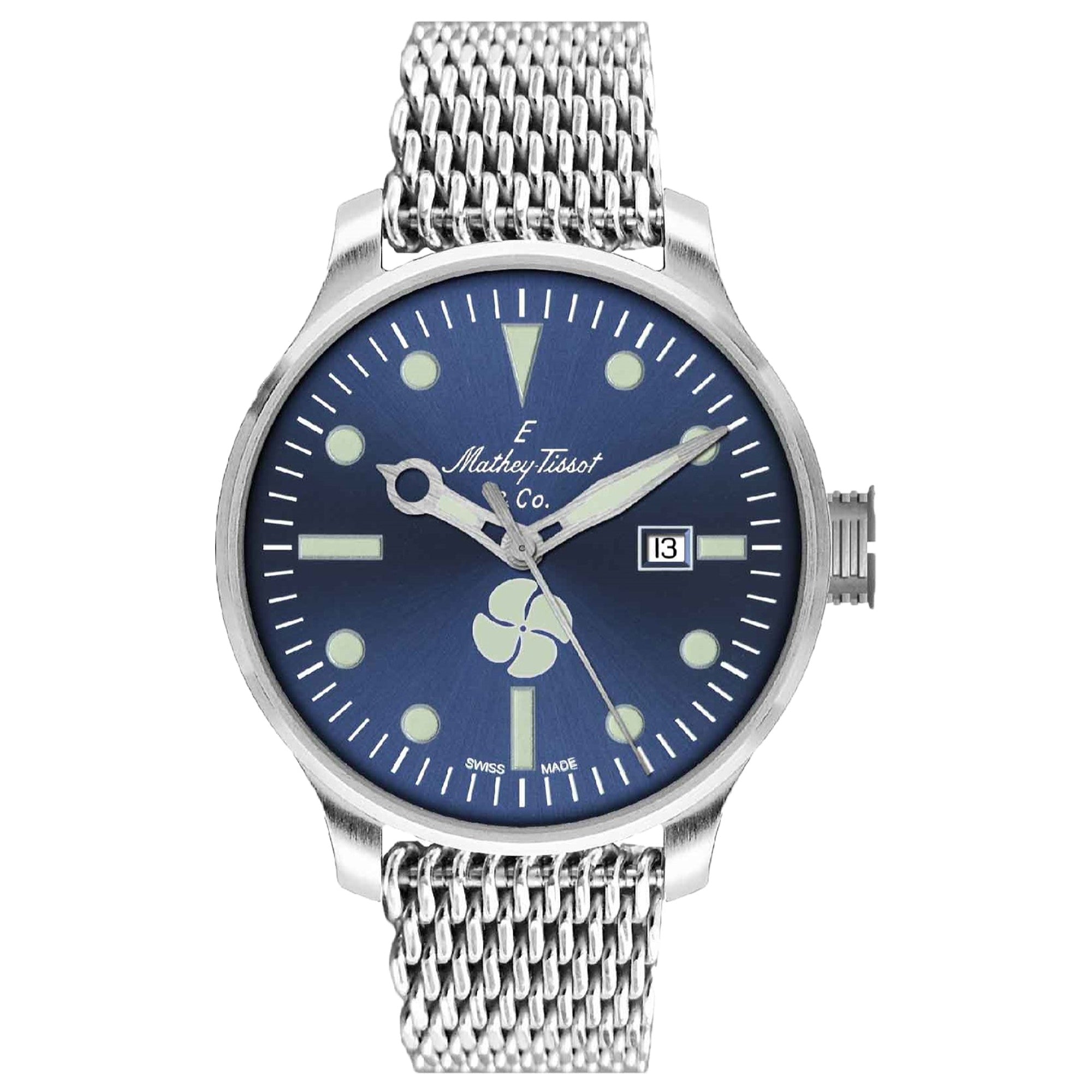 Mathey-Tissot  Automatic Elica Blue Dial Men's Watch U121ABU