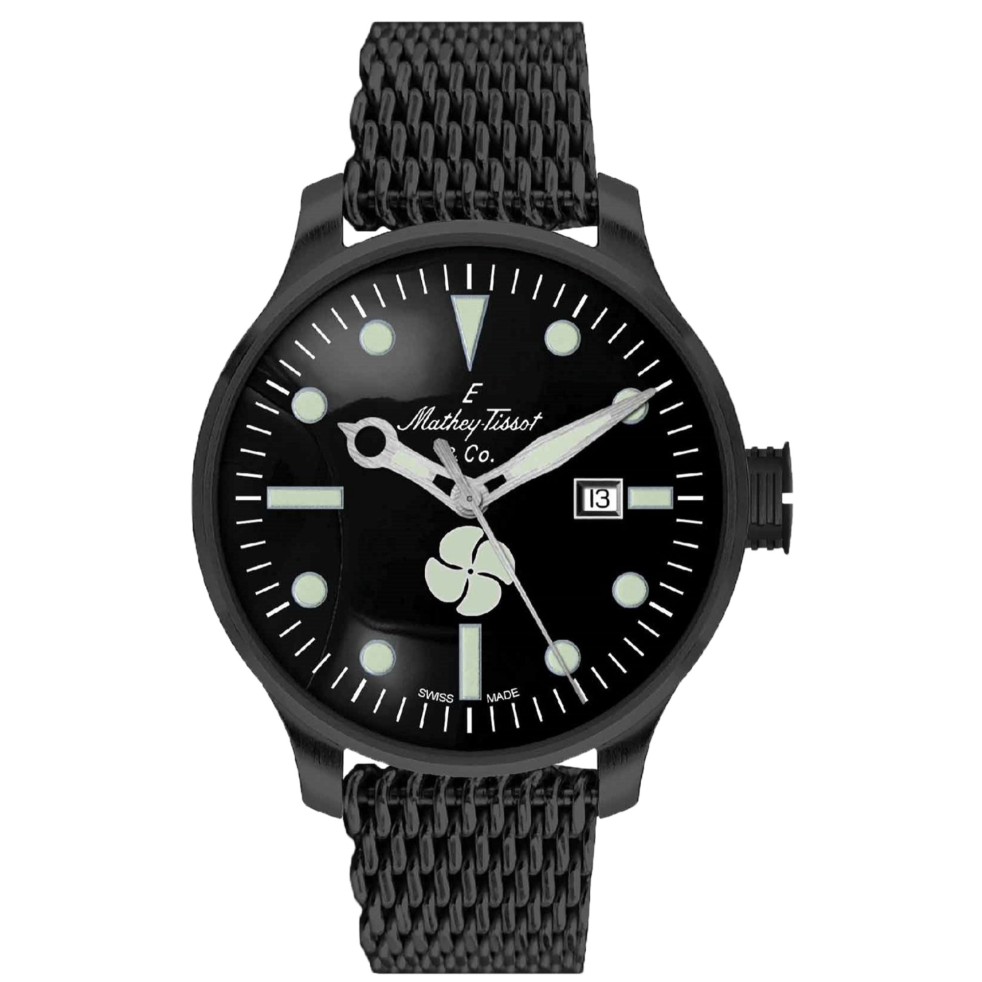 Mathey-Tissot  Automatic Elica Black Dial Men's Watch U121NN