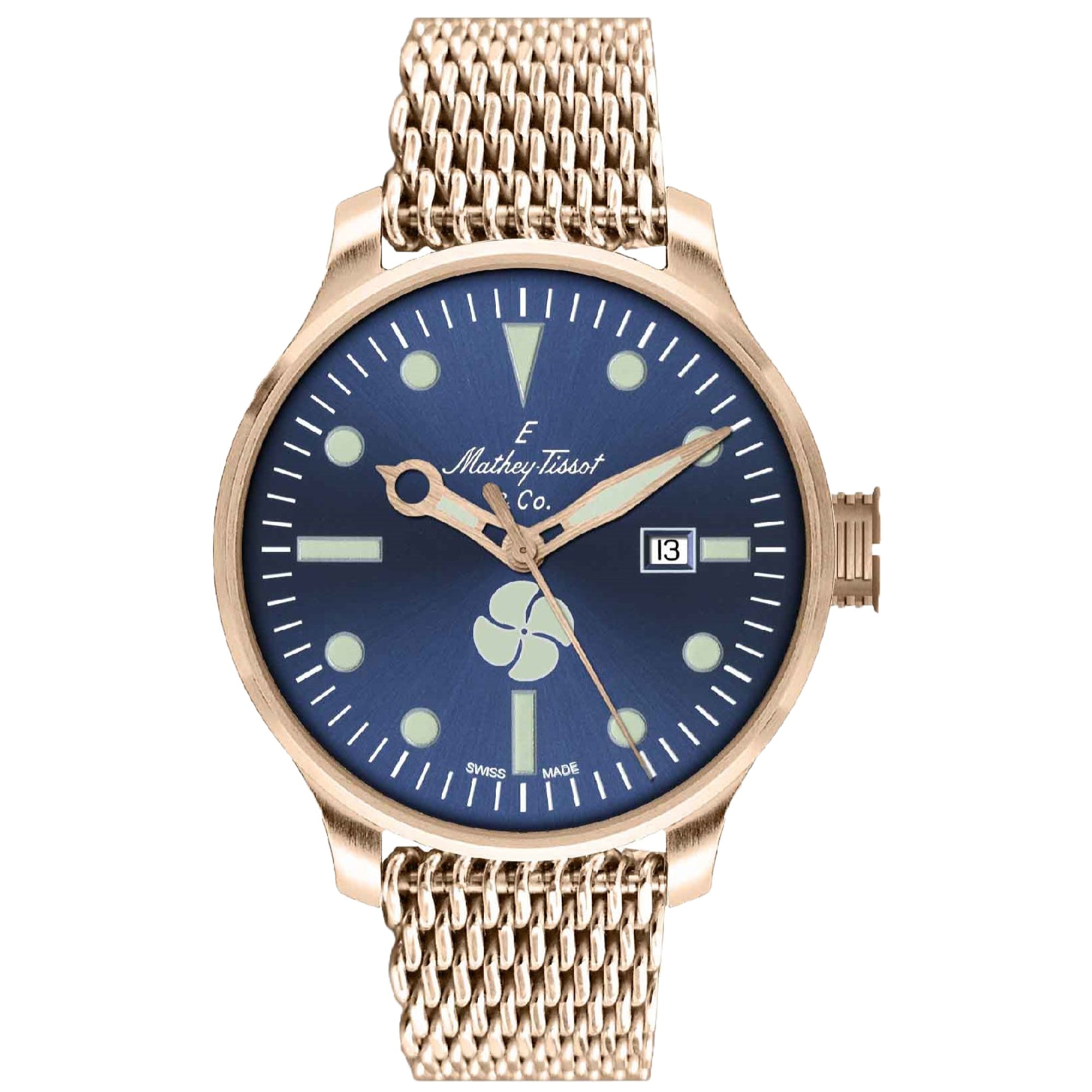 Mathey-Tissot  Automatic Elica Blue Dial Men's Watch U121PBU