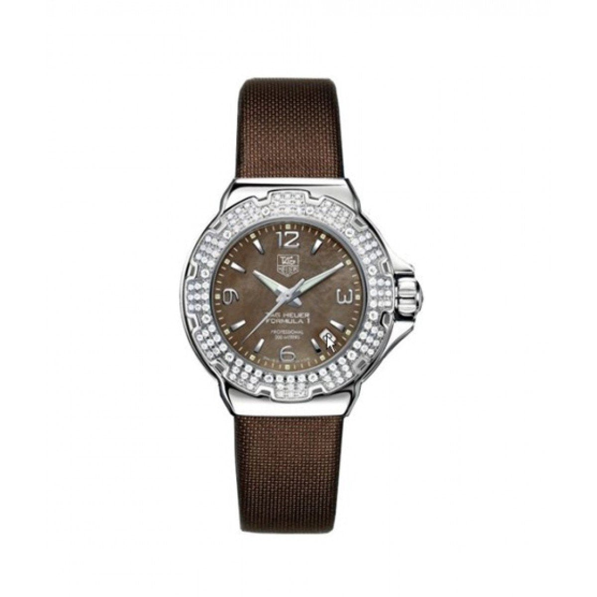 Tag Heuer Formula 1 Quartz Brown Dial Women's Watch WAC1217.FC6221