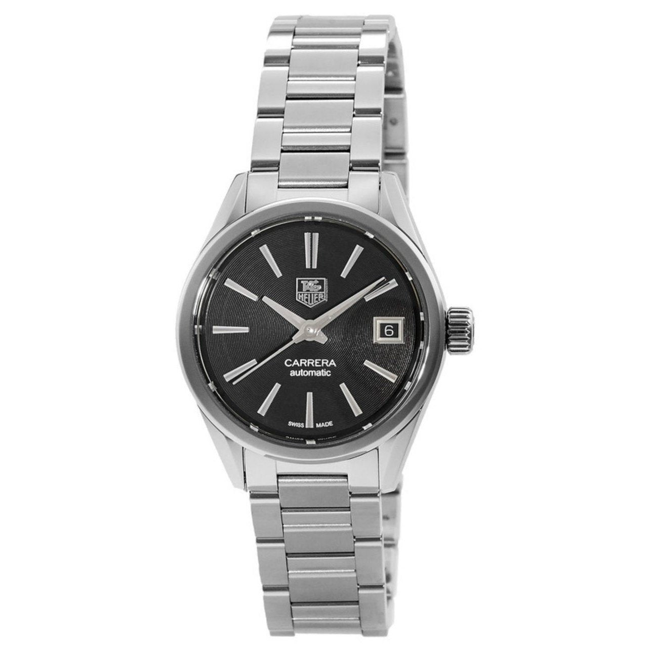 Tag Heuer Carrera Calibre 9 Automatic Automatic Black Dial Women's Watch WAR2410.BA0776