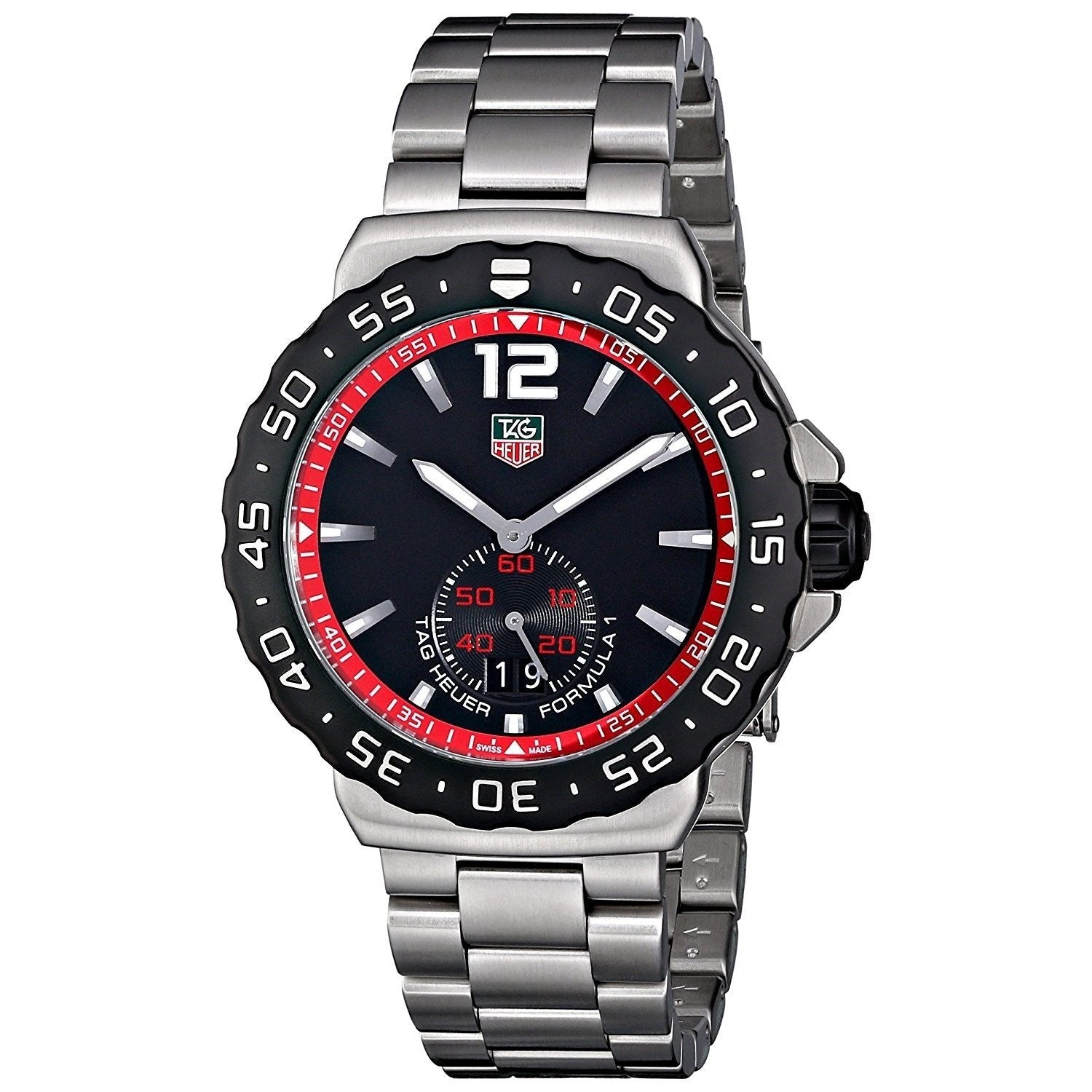 Tag Heuer Formula 1 Quartz Black Dial Men's Watch WAU1114.BA0858